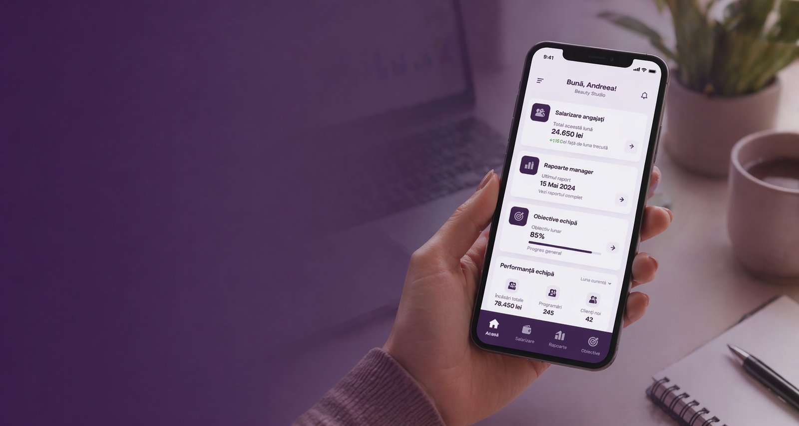 BEauty MEntor App Dashboard on Tablet and Smartphone