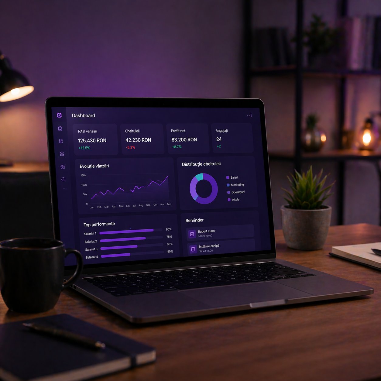 Aplicație digitală pentru managementul salonului